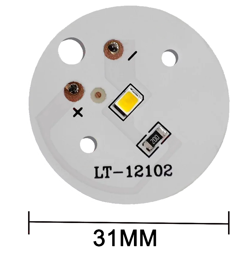 5V, 0.5W 2835 cool white LED with resistor (image for) 5V, 0.5W 2835 cool white LED with resistor