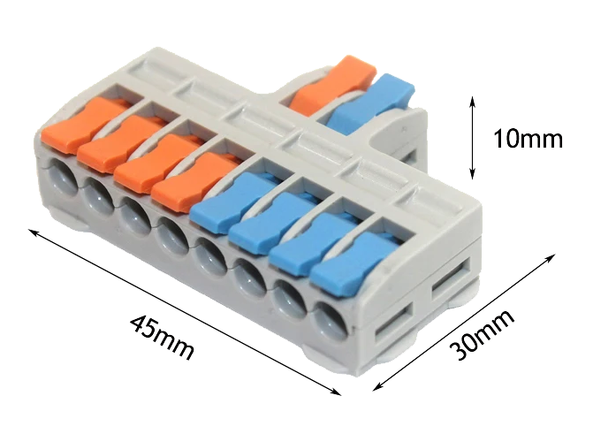 2 to 8 cable splitter terminal block (image for) 2 to 8 cable splitter terminal block