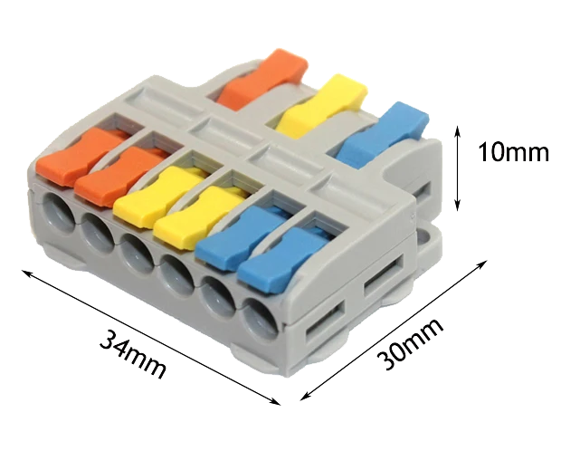3 to 6 cable splitter terminal block (image for) 3 to 6 cable splitter terminal block