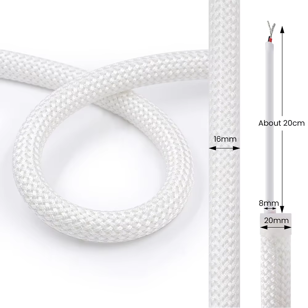 2 metre flexible LED rope - cool white (image for) 2 metre flexible LED rope - cool white