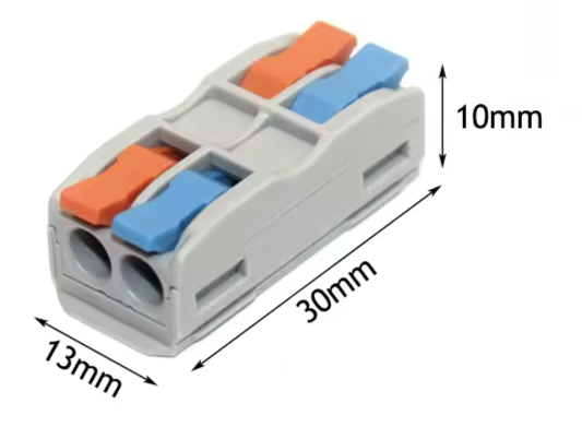 2 to 2 cable terminal block (image for) 2 to 2 cable terminal block