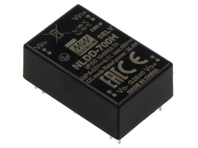 700mA dimmable step-down LED driver by Meanwell (image for) 700mA dimmable step-down LED driver by Meanwell