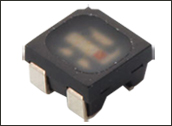 (image for) Nichia 3mm RGB SMD LED - common anode